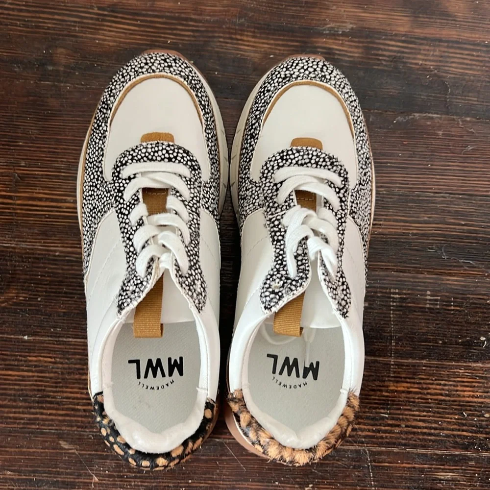 NWOT Madewell Kickoff Sneaker Womens 7 - Picture 6 of 8